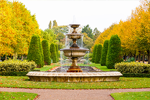 outdoor fountain