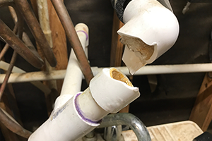 freezing pipes