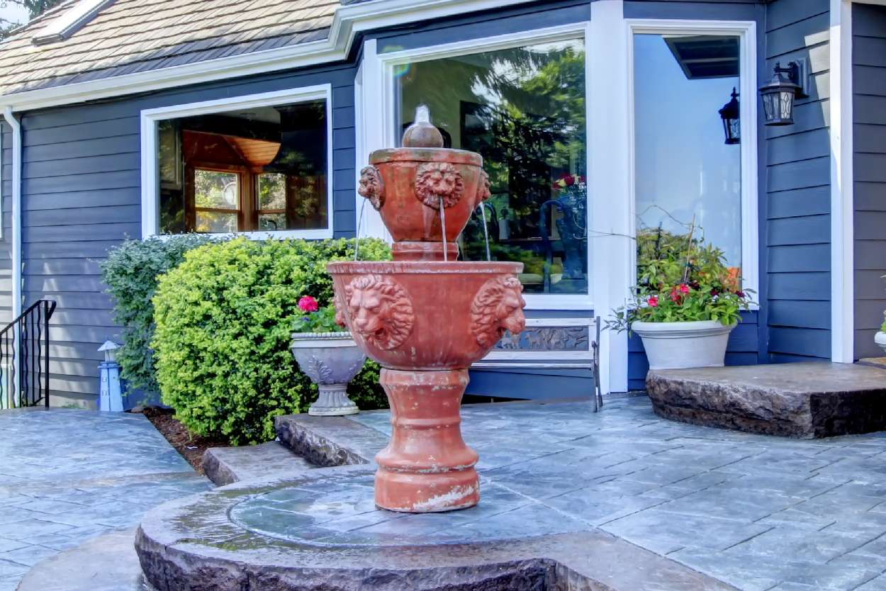 winterize outdoor fountain